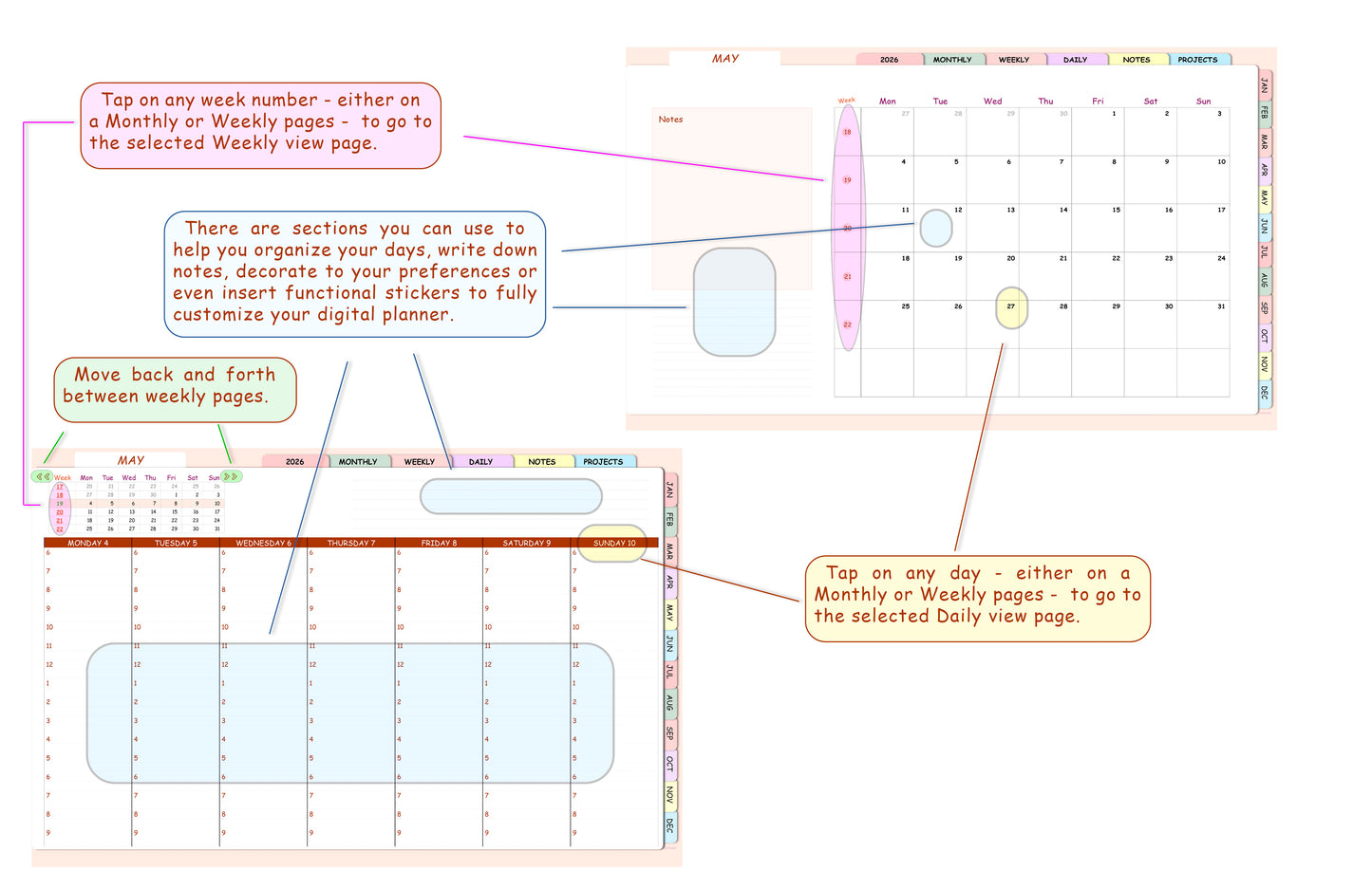 Digital Planner for 2026