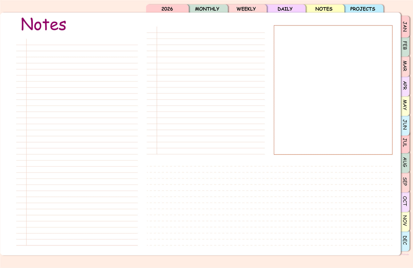 Digital Planner for 2026