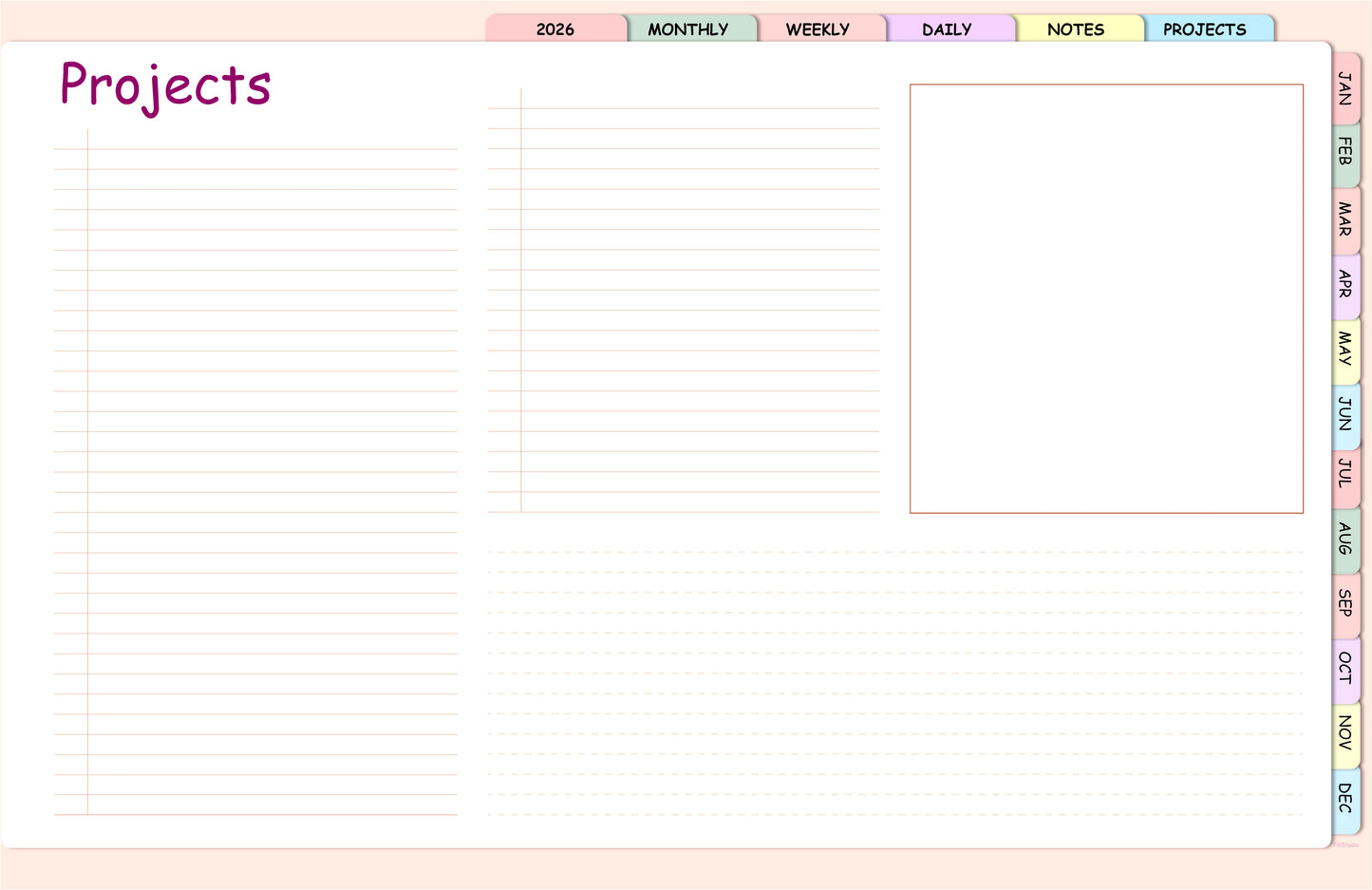 Digital Planner for 2026