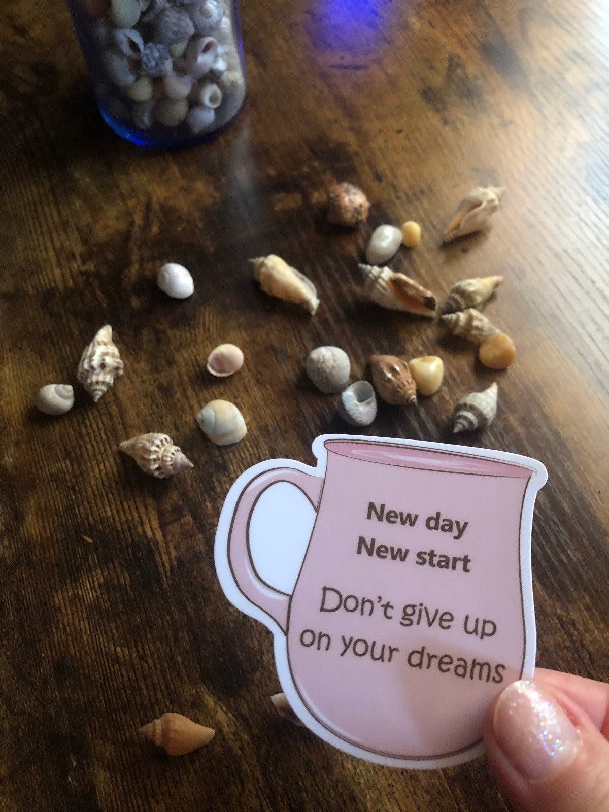 New day - New start - Sticker